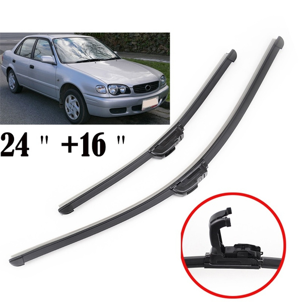 The Banana Type Rubber Excellent Front Wiper Blade, suitable for all seasons, for Toyota Corolla Altis 2001-2020 can be purchased on Lazada PH.